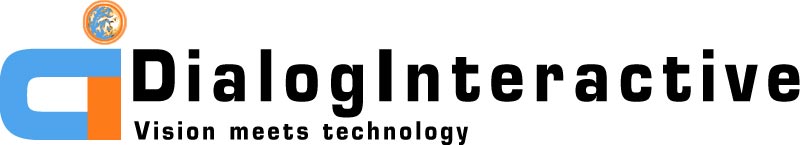 DialogInteractive - Vision meets technology - Logo